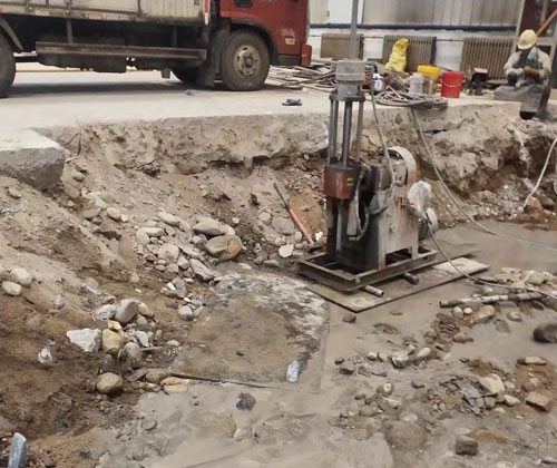 东平公路下沉压浆